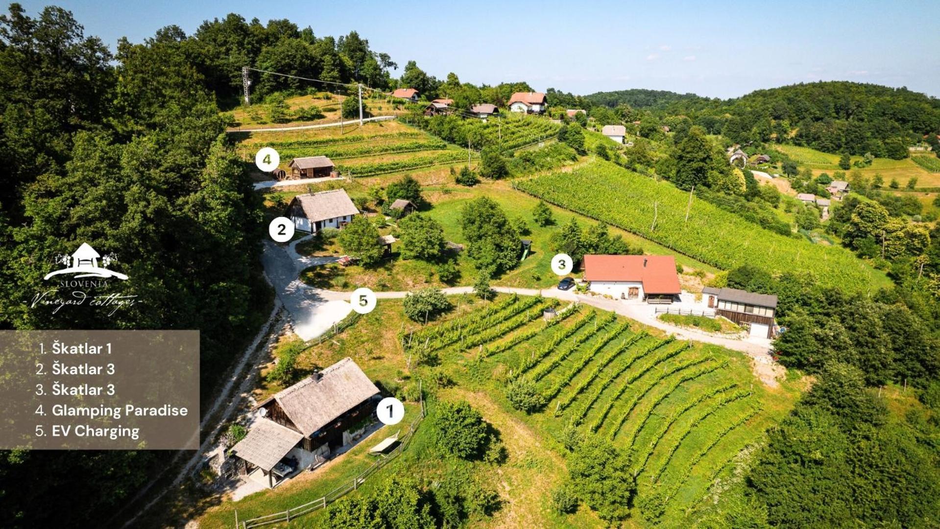 Vineyard Cottage Skatlar Otocec Exterior photo